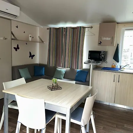 Mobilhome 3 6 Personnes Piscine Camping Cheron * Saint-Cheron